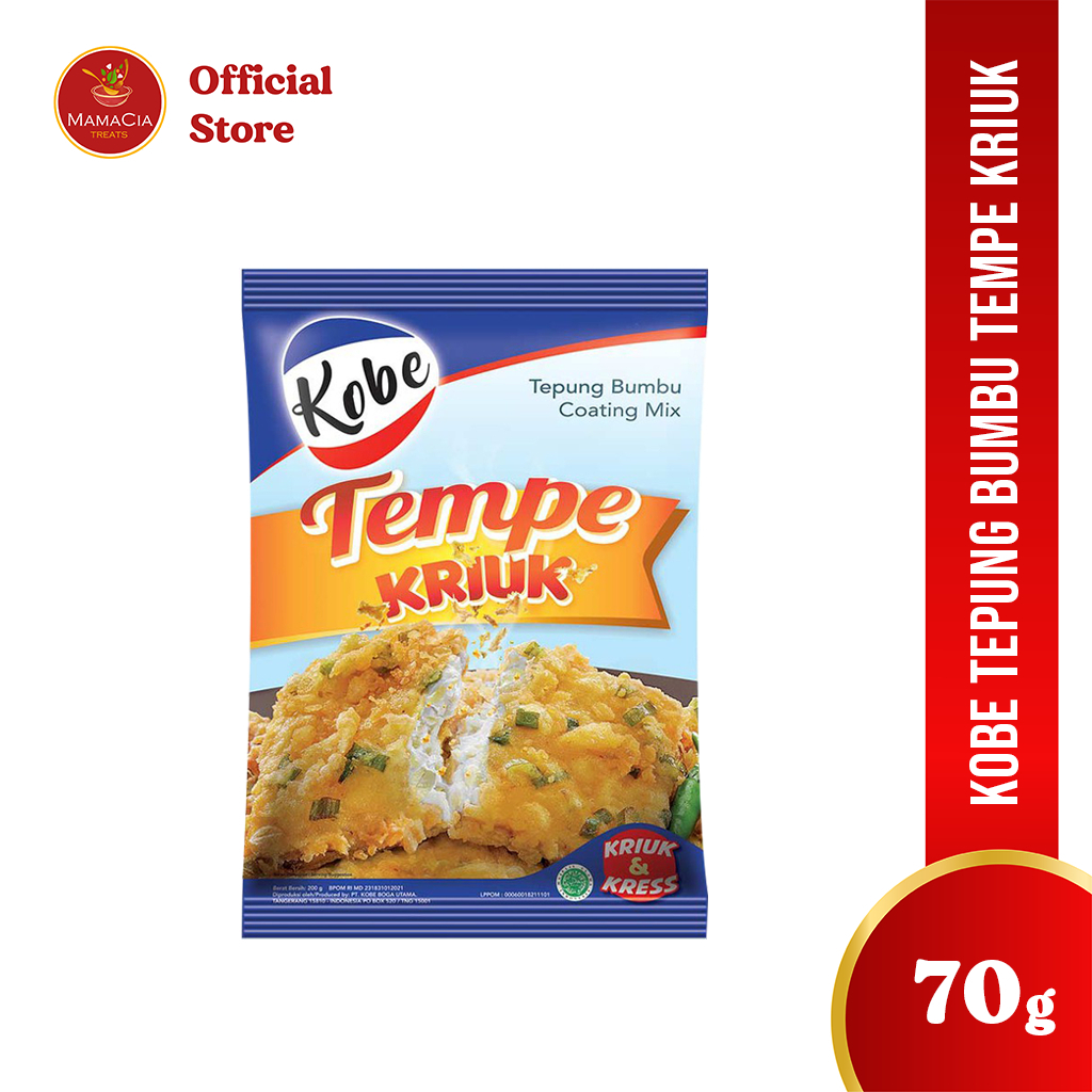 

Kobe Tepung Tempe Kobe Termurah Promo Grosir (70 Gr x 1 Sachet)