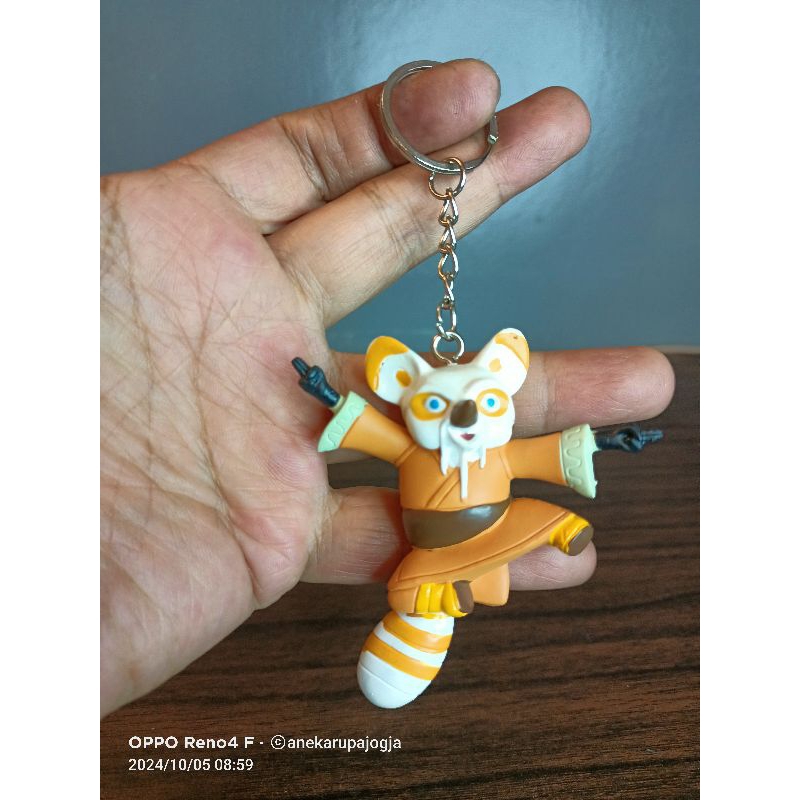 gantungan kunci action figure kungfu panda master shifu