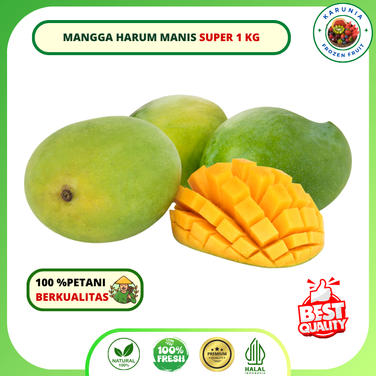 

Mangga Harum Manis Super 1 KG/ Mangga Alpukat Fresh