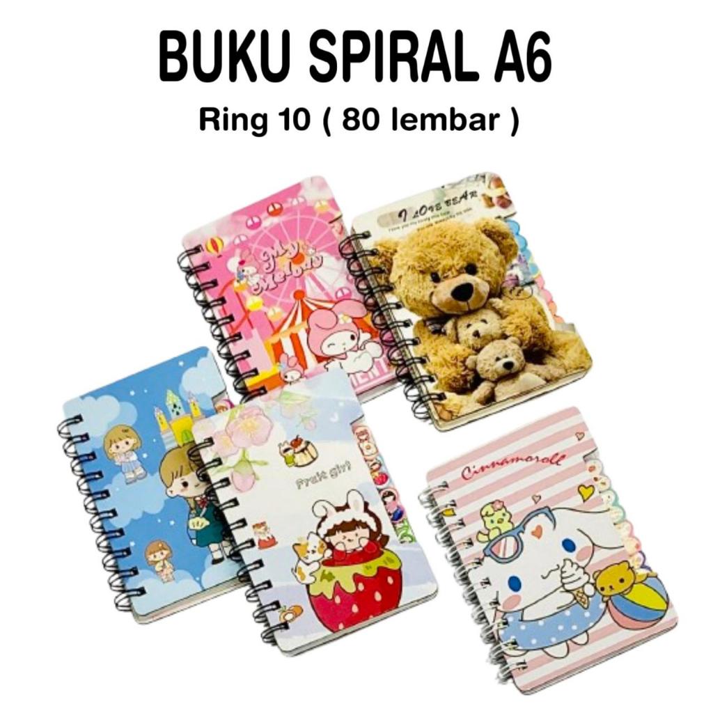 

HD Buku Notebook A6 Motif / Notebook / Buku Catatan Kecil A6