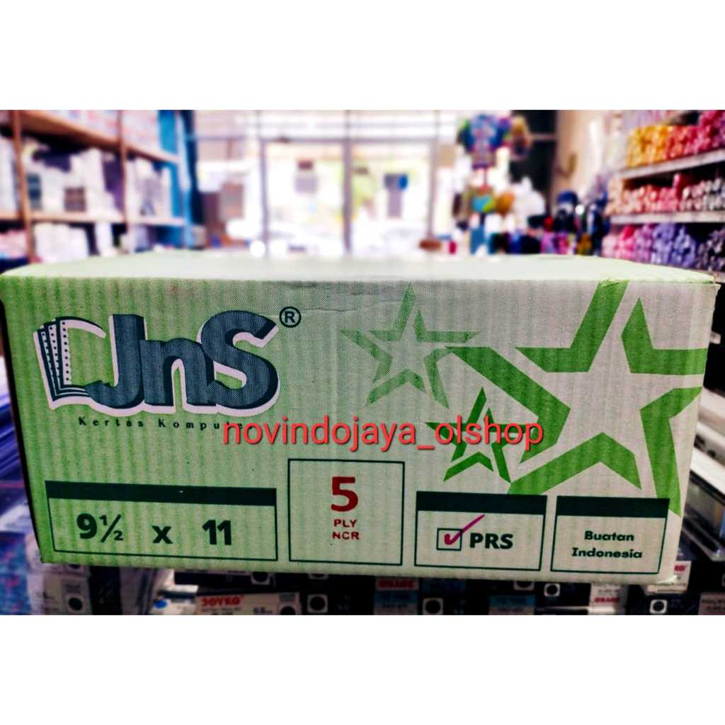 

CONTINUOUS FORM JNS 5 PLY 9,5 X11 INCH K2 TERMURAH