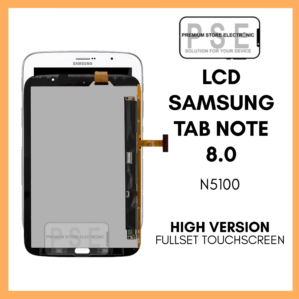 Terlaris  LCD Samsung Tab Note 8.0 N5100 Fullset Touchscreen Premium Garansi Test 1 Bulan