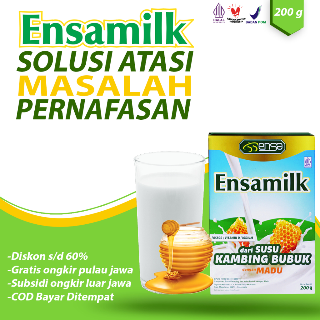 

PROMO SPESIAL Susu Kambing Etawa Ensamilk