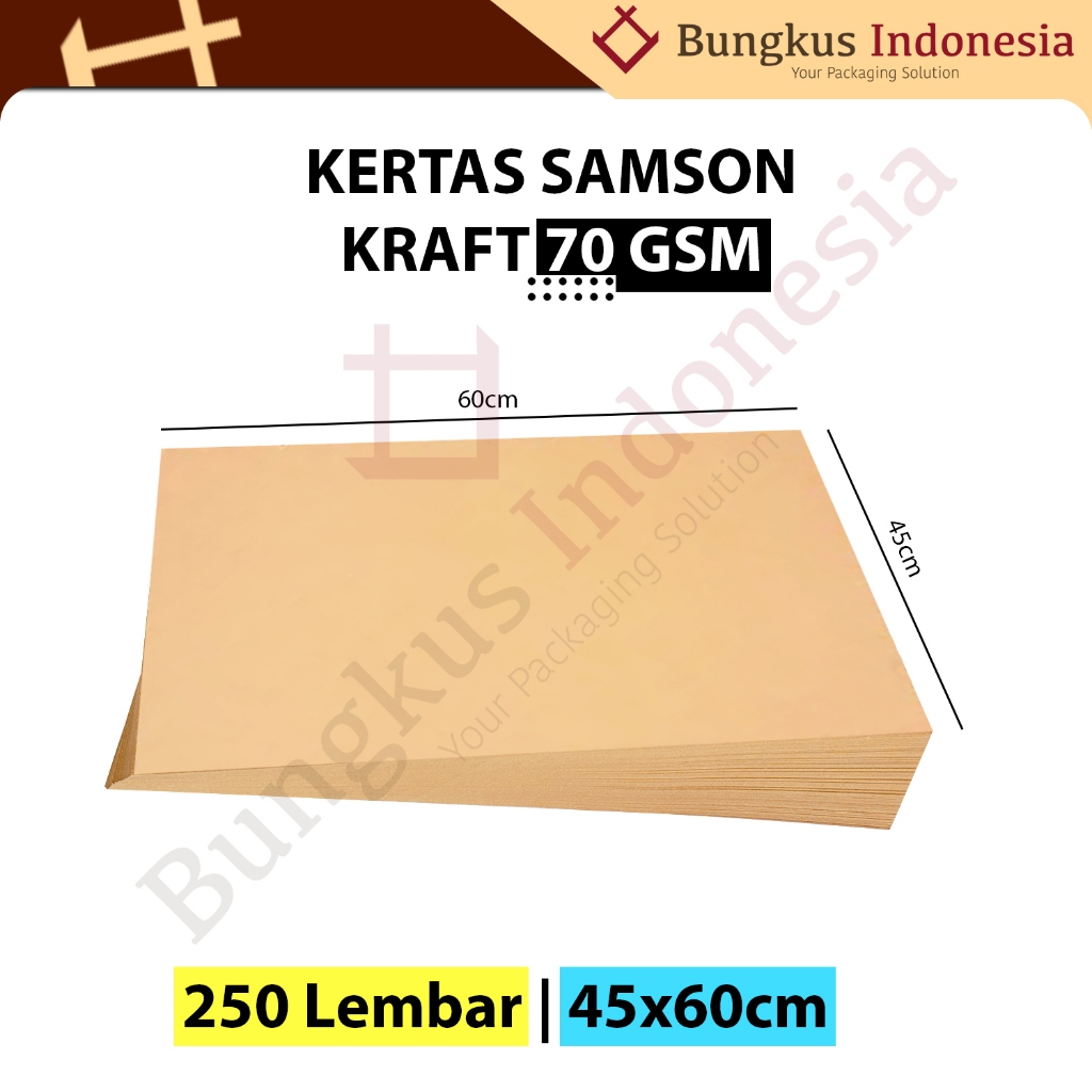 

Kertas Samson 45x60cm 250lbr