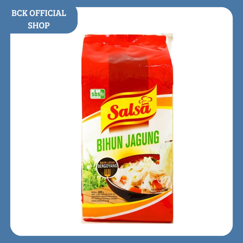 

Salsa Bihun Jagung 300gr (pcs)