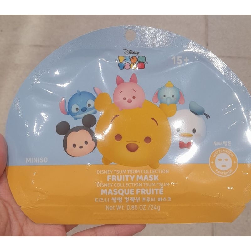 sheet mask fruity mask series disney/ masker wajah sheet mask disney/ disney sheet mask/ sheet mask
