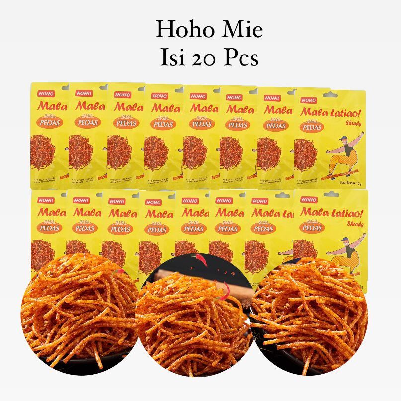 

[Halal] Paket Bundling Latiao Hoho Mala Mie Isi 20 Pcs