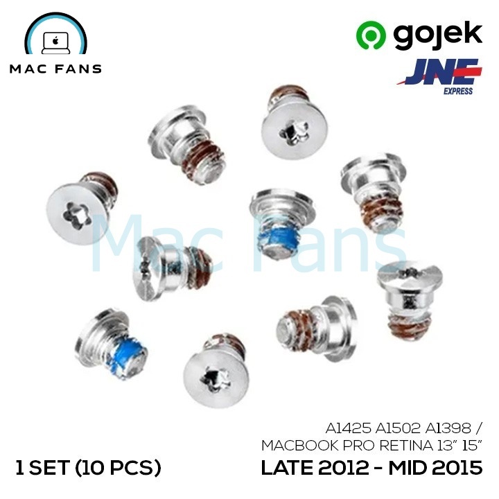 Baut Screw Case MacBook Pro Retina 13" 15" A1398 A1425 A1502