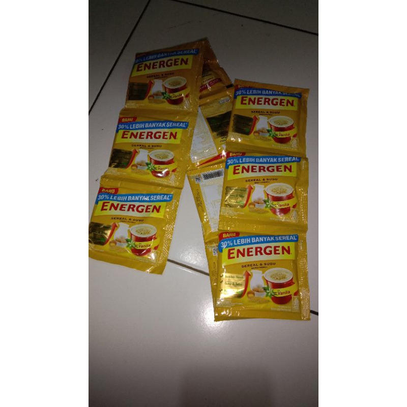 

Energen susu rasa Vanila