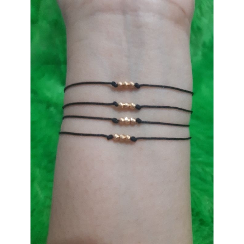 Gelang Tali Simpel Emas3 0,1gram Kadar 10karat  Ismoyo J5