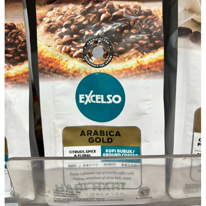 

Excelso arabica gold 100gr