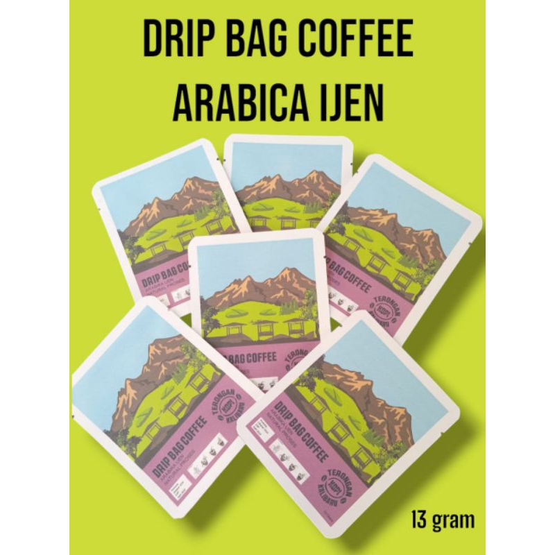 

DRIP BAG COFFEE ARABICA IJEN