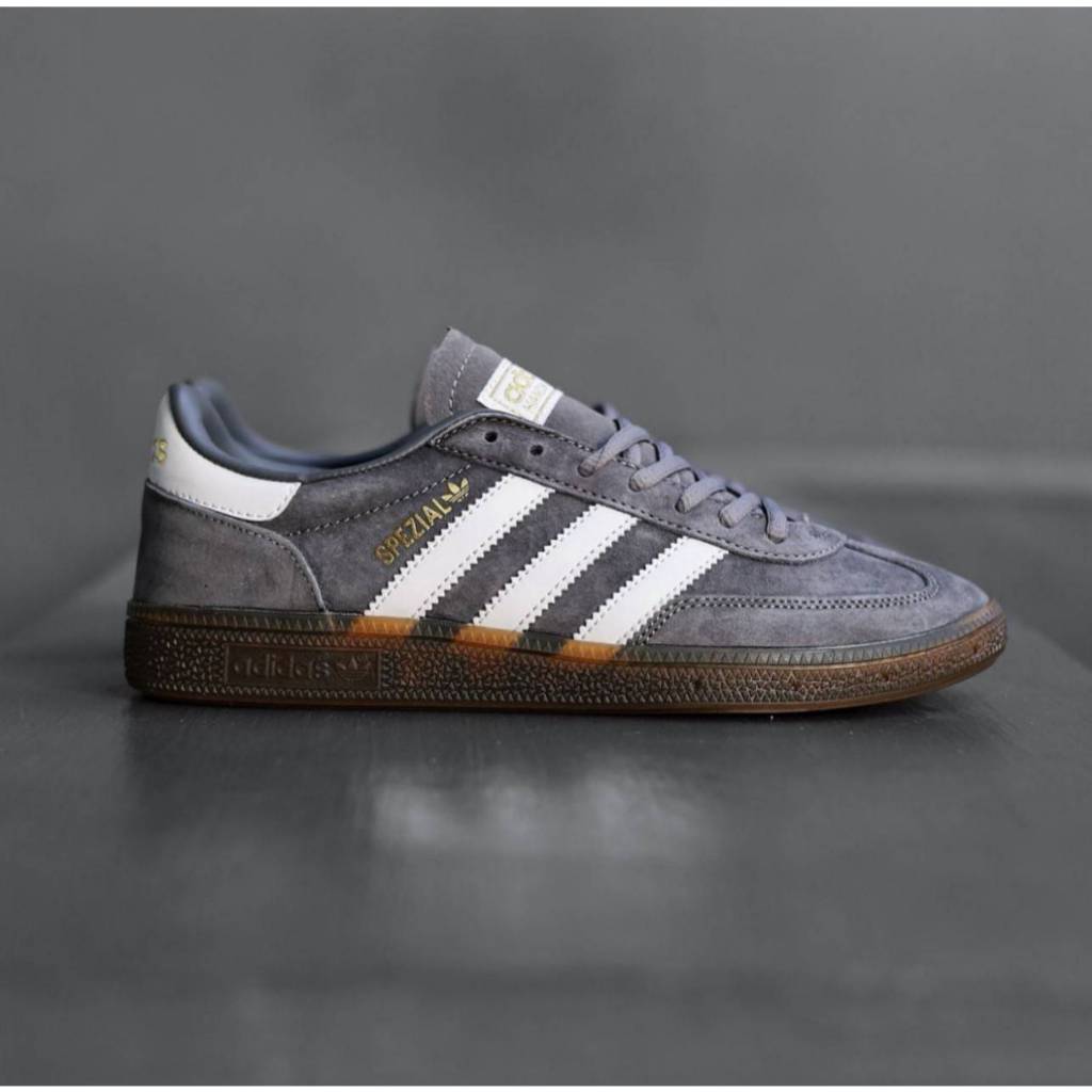 Sepatu Sneakers Spezial Grey Premium