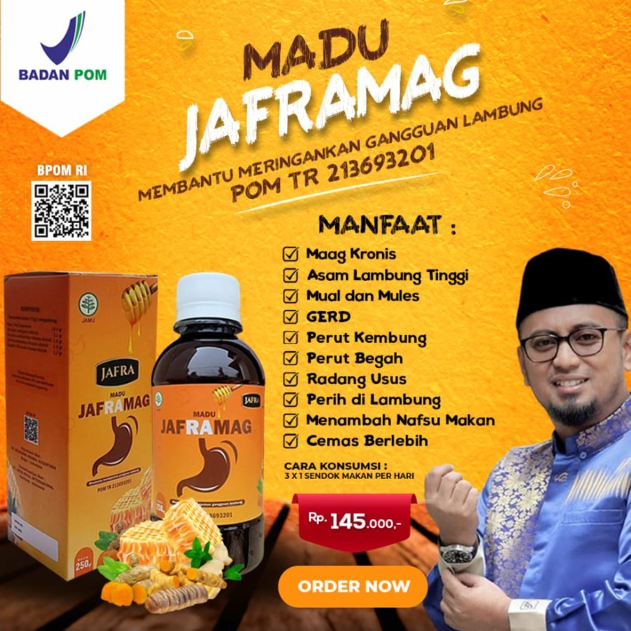 

Madu Asam Lambung Jaframag 280gr