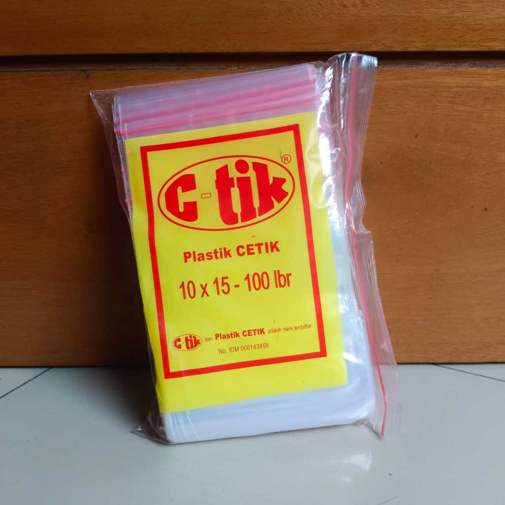 Plastik Klip uk 10x15 (isi 1 lbr), plastik obat, plastik Zipper