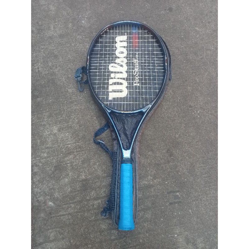 RAKET TENIS WILSON PROSTAFF 7.5 ORIGINAL BEKAS PAKAI