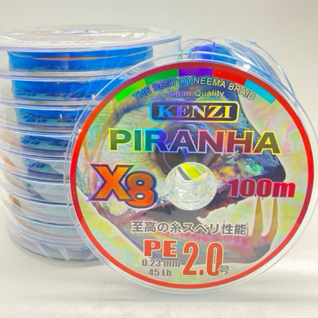SENAR PE KENZI PIRANHA X8 100M