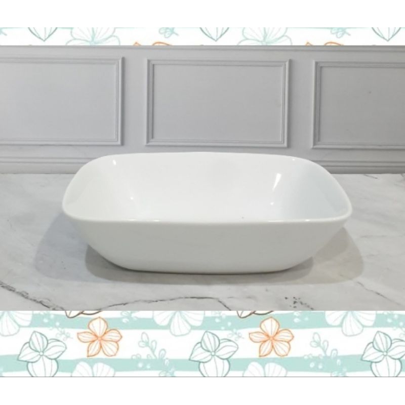 Mangkok saji Mangkok kotak Mangkok persegi Mangkok keramik