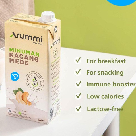 

Arummi minuman Kacang Mede 1liter