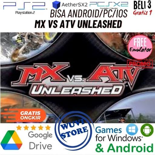 PS 2 MX Vs ATV Unleashed | Bisa di PC / Android / IOS Plus Emulator | Beli 3 Gratis 1
