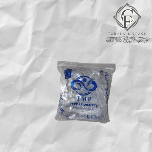 Sendok Puding Jelly/Sendok Puding Bening/Sendok Jelly Bening TMP 100 Pcs