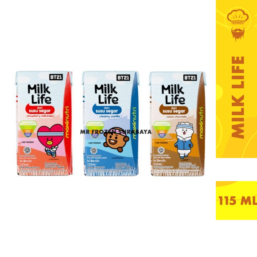 

Milk Life Susu UHT Aneka Rasa 115ml