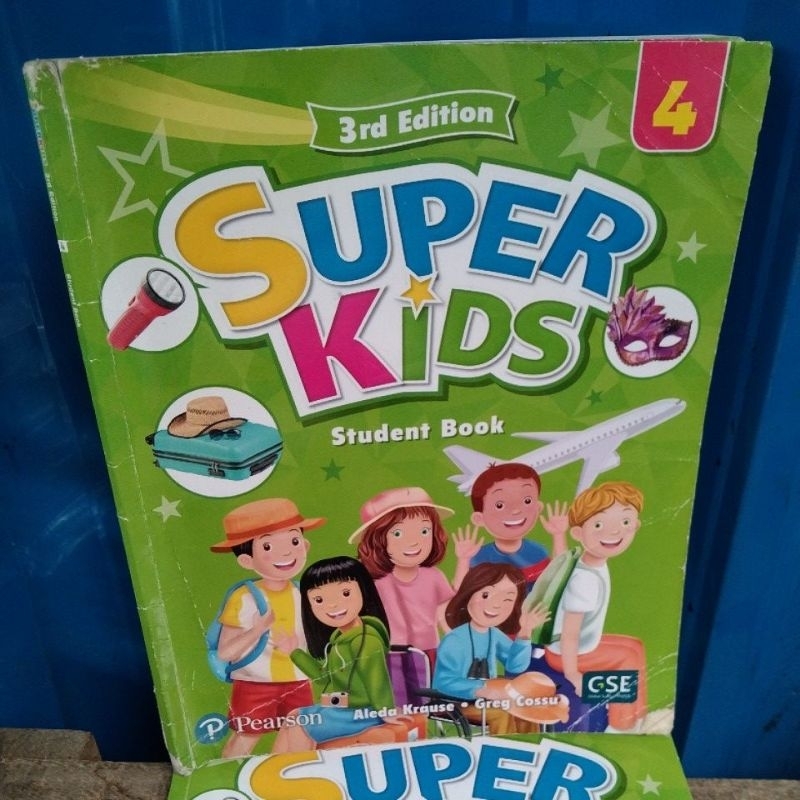 BUKU SUPER KIDS 4 STUDENT BOOK