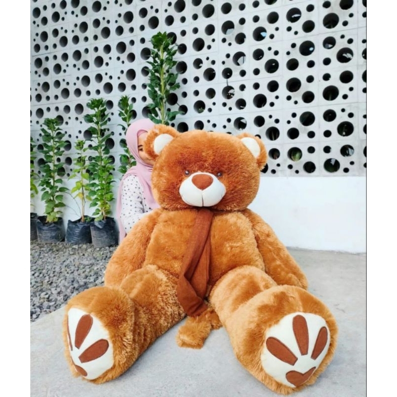 Teddy bear syal telapak 1,2m