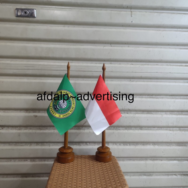 

Tiang bendera meja kayu Tinggi 40cm ready stok bahan berkualitas