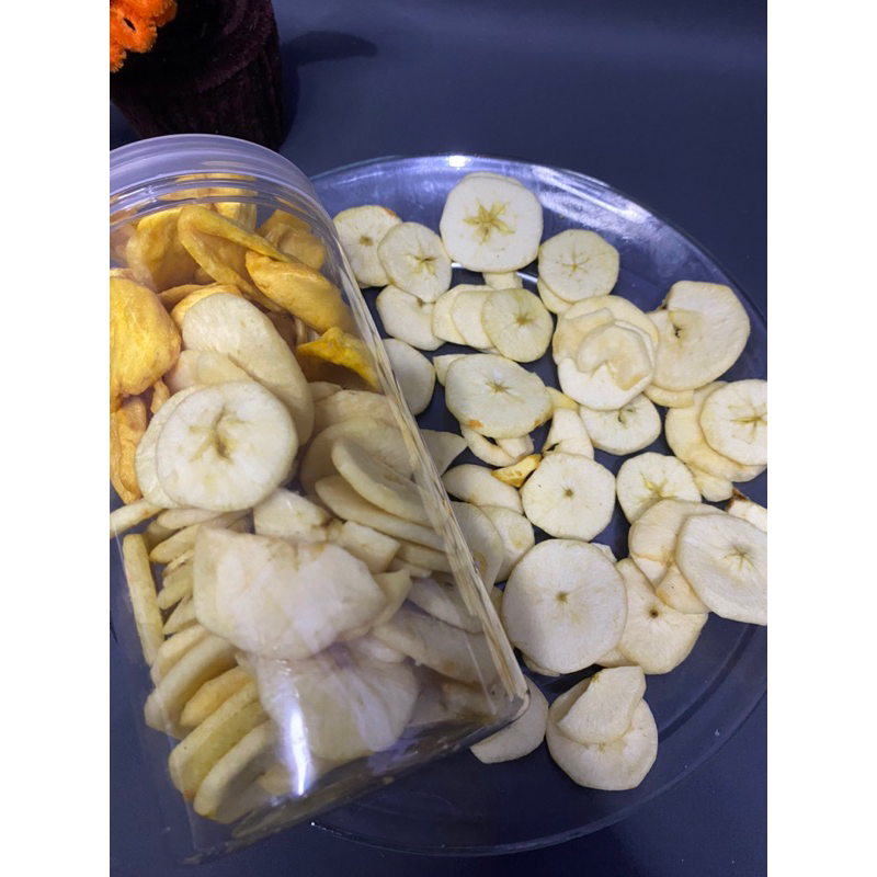 

kripik mix apel nangka toples