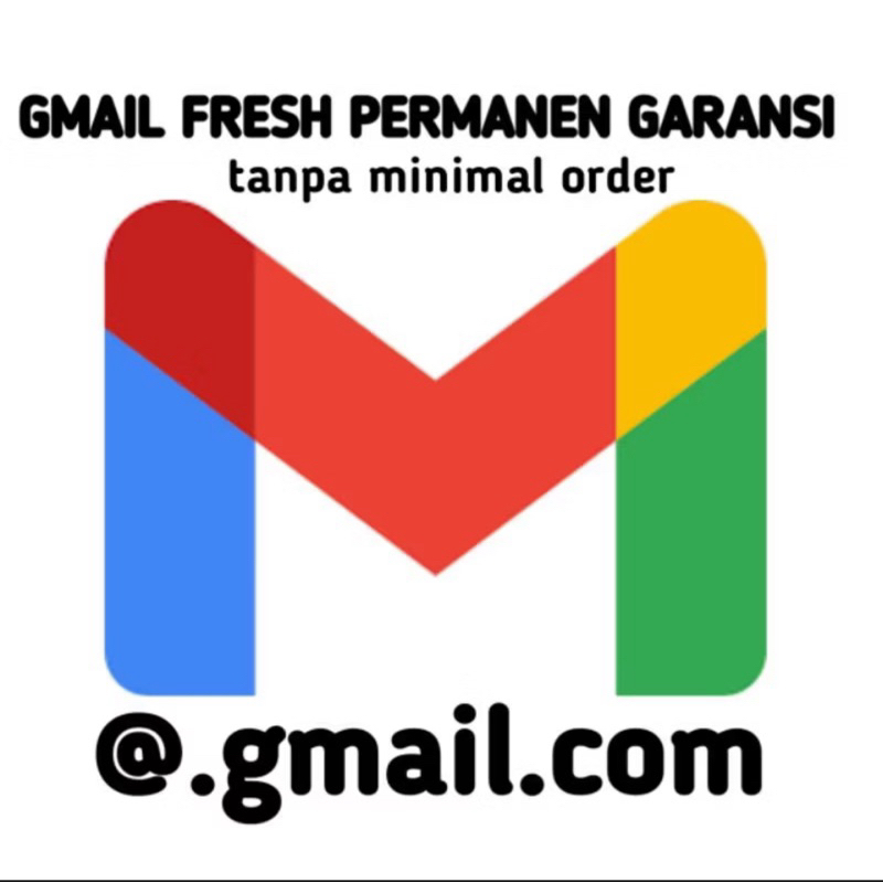 GMAIL PERMANEN FRESH NON VERIF BISA UNTUK SEMUA APLIKASI