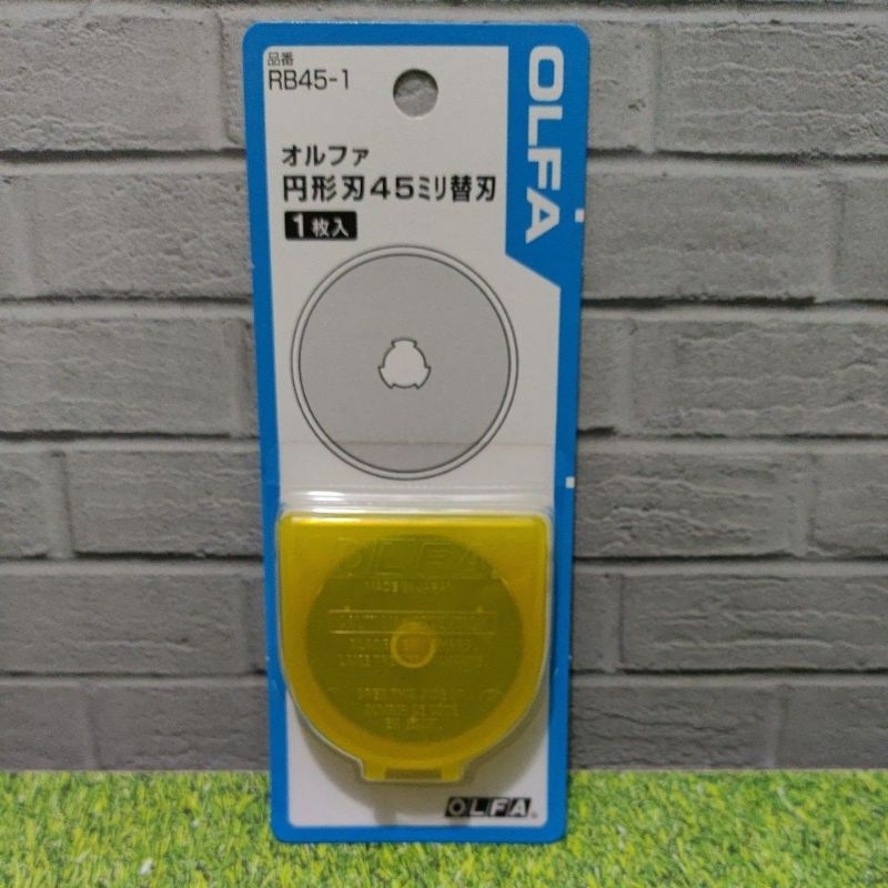 

rtc Olfa RB45-1 Refill Rotari Cutter 45 mm (1 Pc / Pack) RB45 RB-45 Standard Rotary Blade Diameter