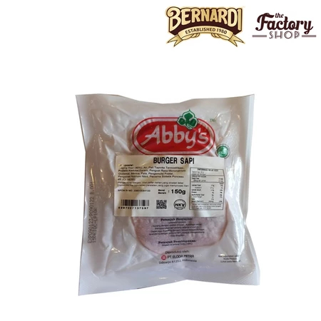 

ABBYS BURGER SAPI 6BJ 150GR