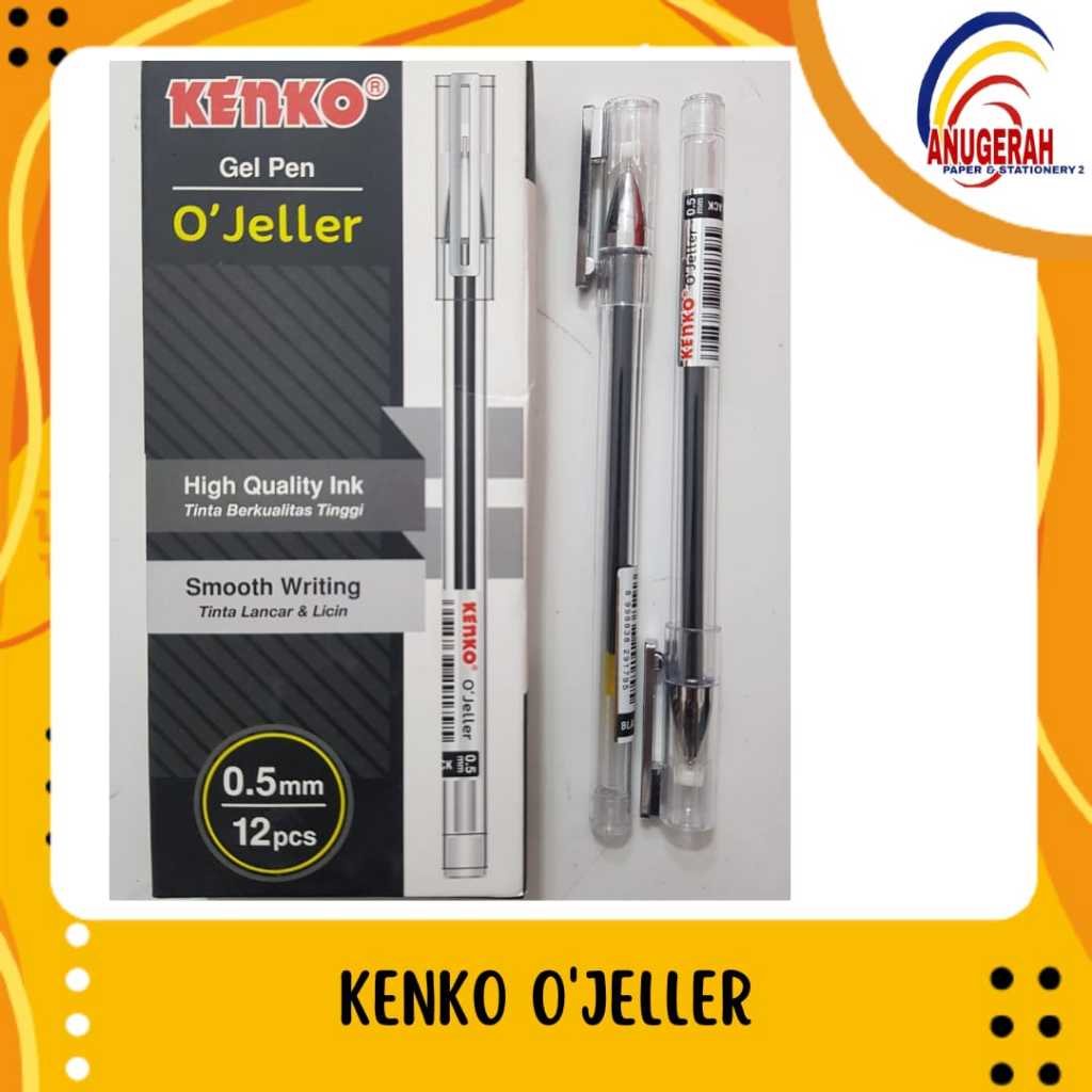 

KENKO O'JELLER BOLPOIN HITAM (PCS)