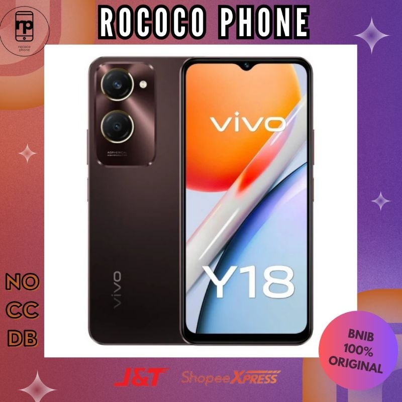 Vivo Y18 RAM 4/64 Garansi Resmi