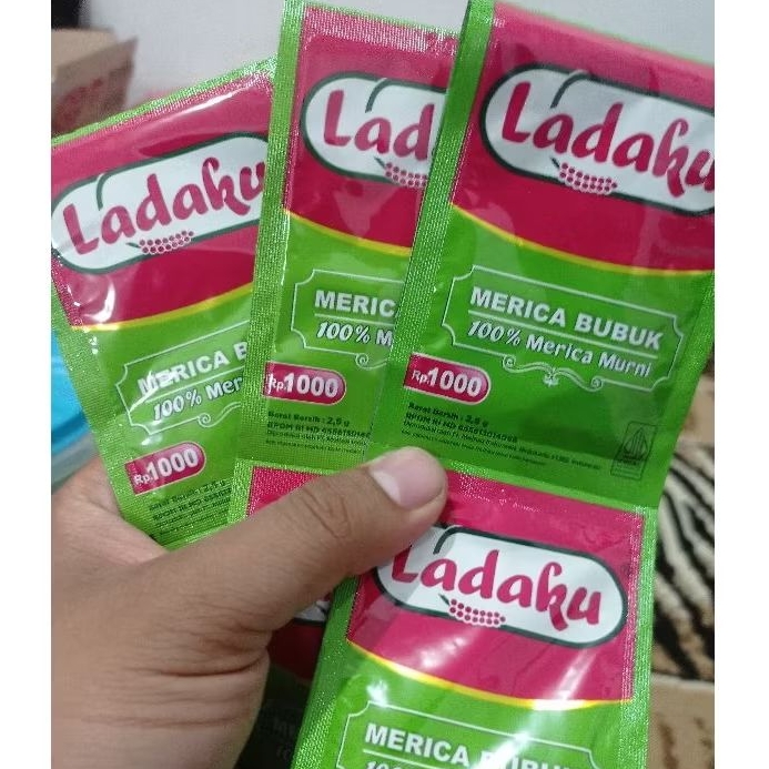 

Ladaku merica bubuk isi 10 Sachet 3g