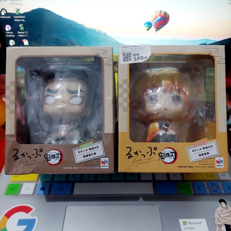 Lookup Rukappu Zenitsu & Gyomei Demon Slayer Figure BIB