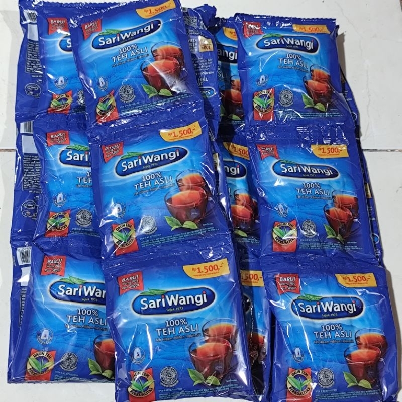 

TEH SARIWANGI sachet 1 renteng isi 6bks