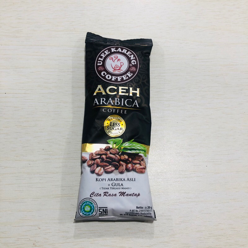 

Kopi Arabika Ulee Kareng Sachet / Oleh-oleh khas Aceh