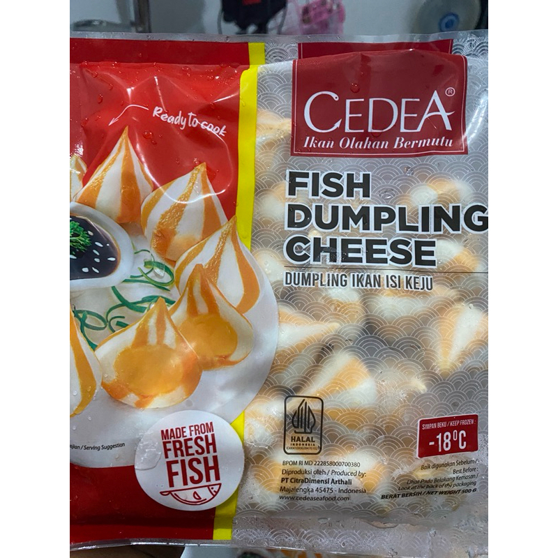 

CEDEA fish Dumpling cheese 500gr