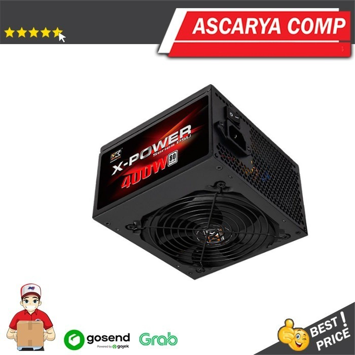 Power Supply XIGMATEK X-POWER 400Watt / PSU 400Watt 80+ / PSU 400Watt
