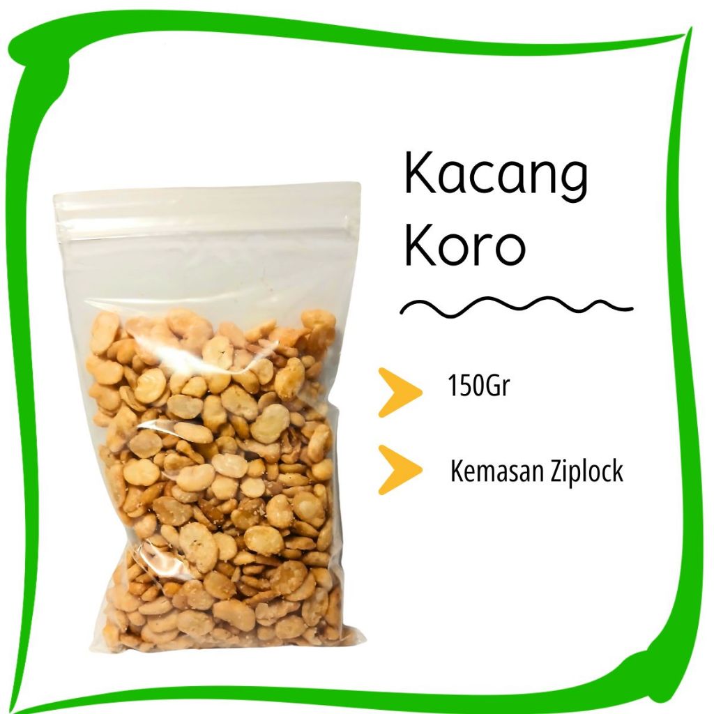 

Kacang Koro / Kacang Koro Gurih Asin 150gr
