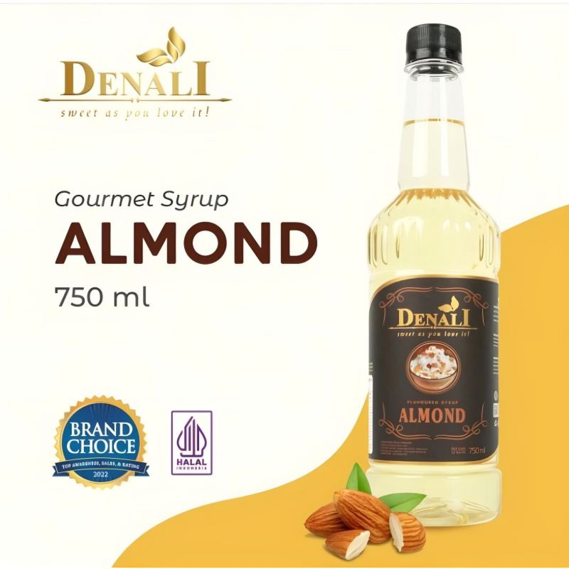 

Denali Flavor Syrup Almond 750ml