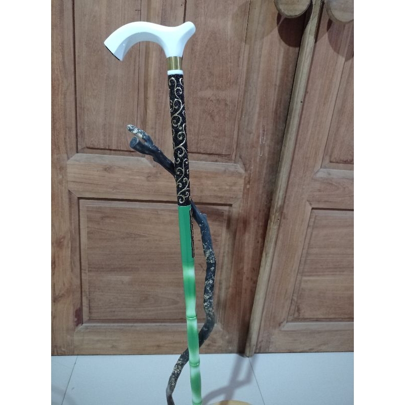 Tongkat Jalan Motif Ukir/Tongkat Jalan Ukir Terbaru/Tongkat ukir ulama.