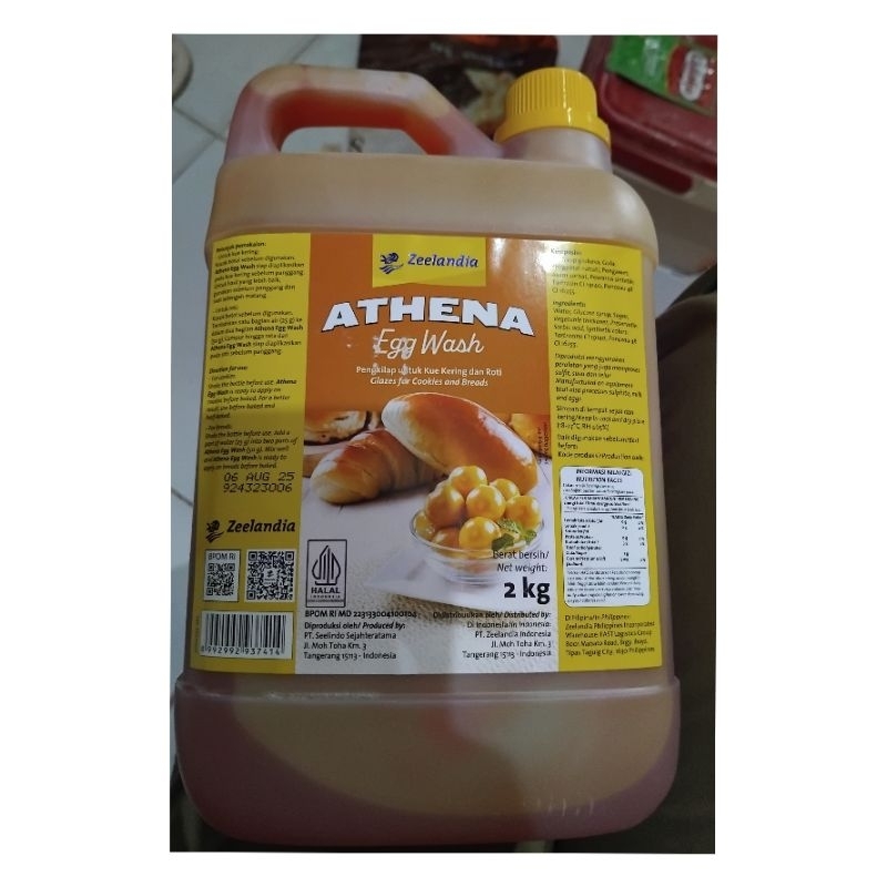 

Zeelandia Athena Egg Wash / Pengkilap Kue Kering dan Roti / Berat Bersih 2kg