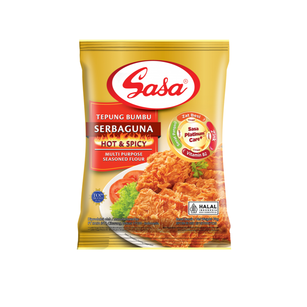 

Tepung Bumbu Sasa Hot Spicy Termurah Promo Grosir 75 Gr