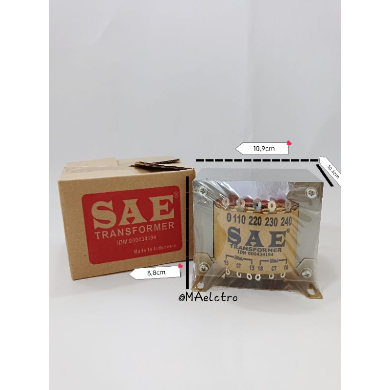 TRAFO TRAVO SAE MURNI 5A ct 45V / trafo sae 5 ampere ct 45 volt