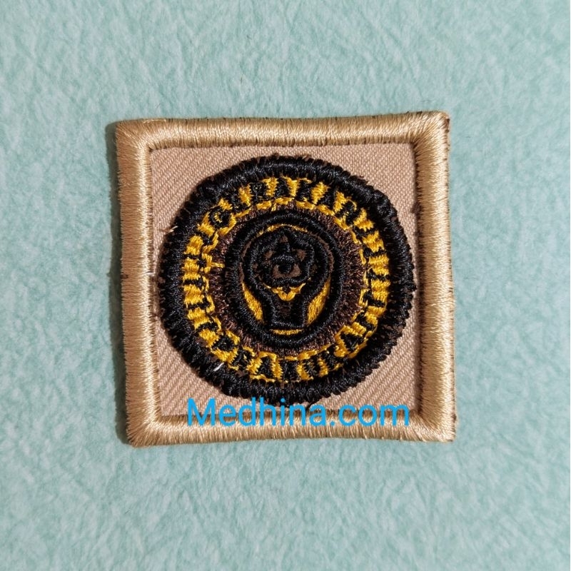 Badge Pamong Saka Bakti Husada Bordir Timbul