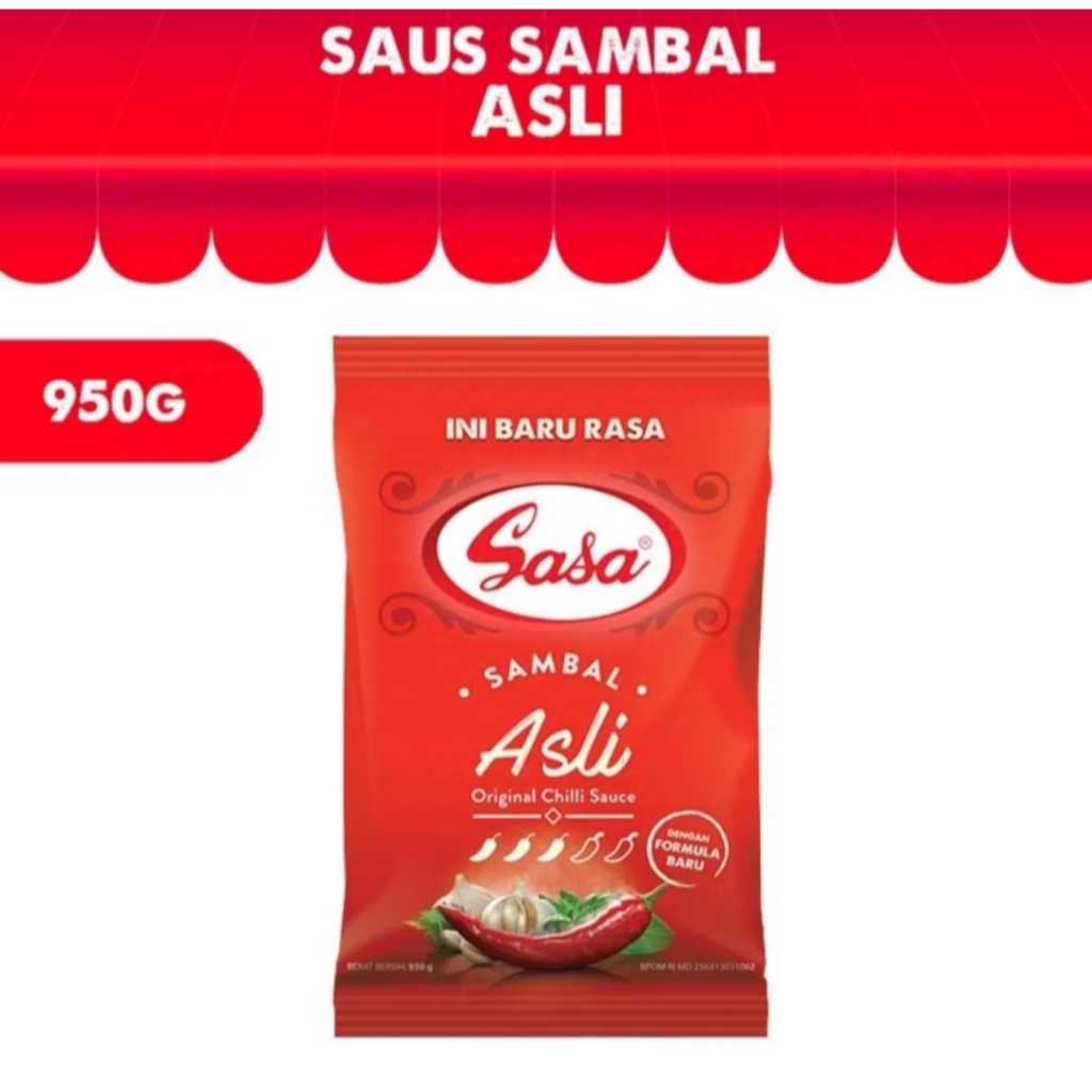 

Sasa Saus Sambal Asli 950 gr