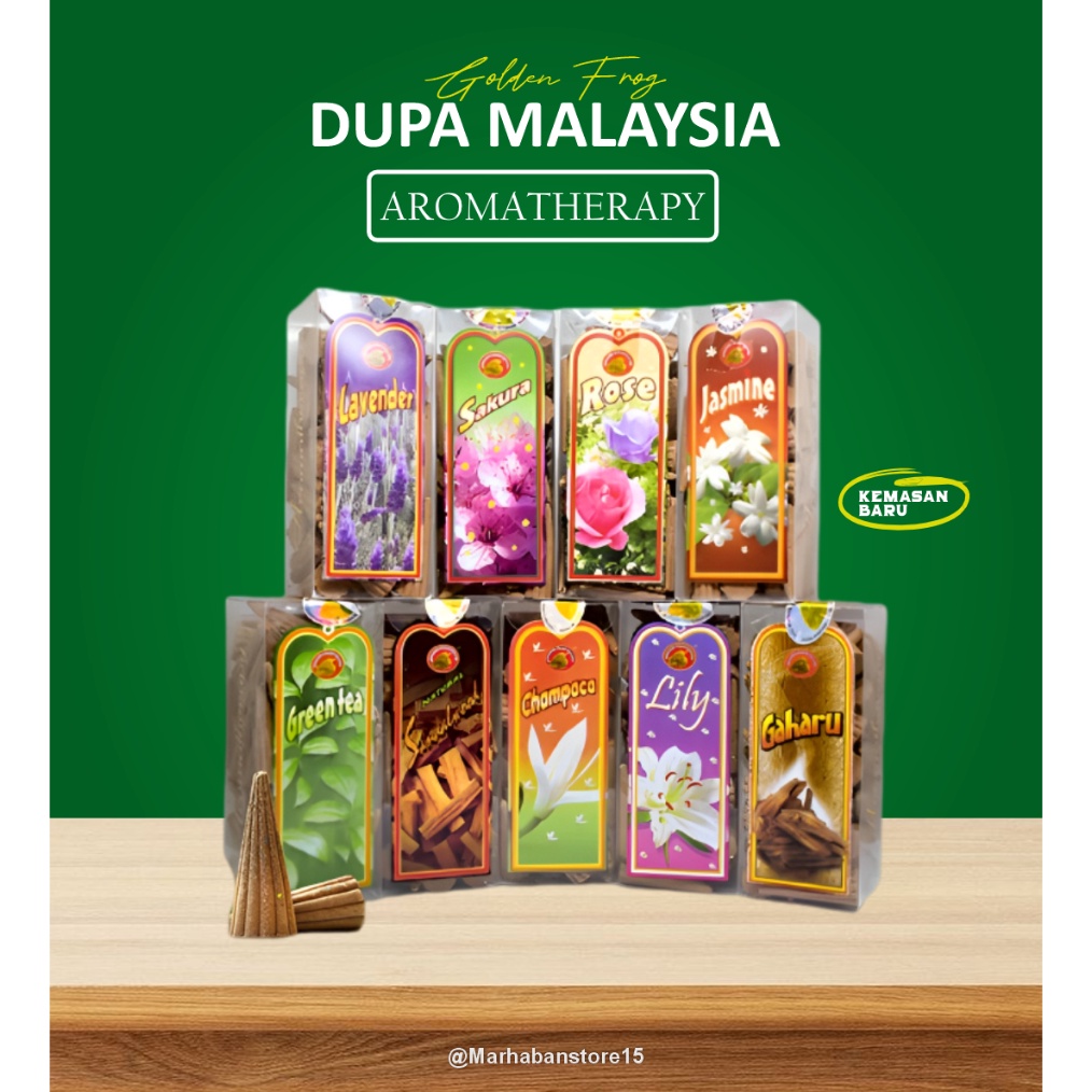 Dupa Kerucut Malaysia Dupa Hio Golden Frog Bukhur Kerucut Aromaterapi